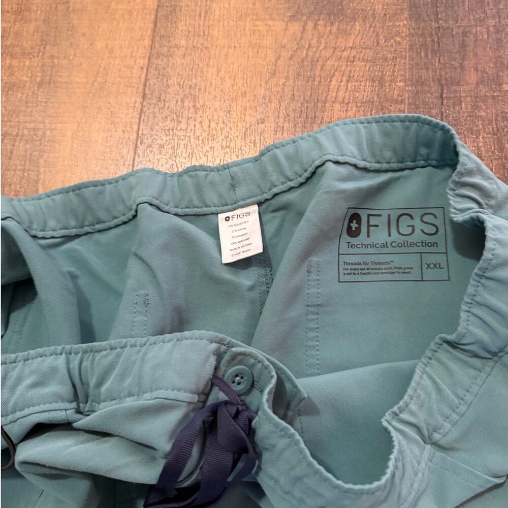 FIGS Hydrogreen Cairo Cargo Scrub Pants Technical Collection Size XXL - Picture 4 of 8